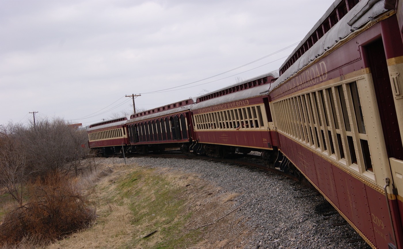 Grapevine Vintage Railroad excursion train